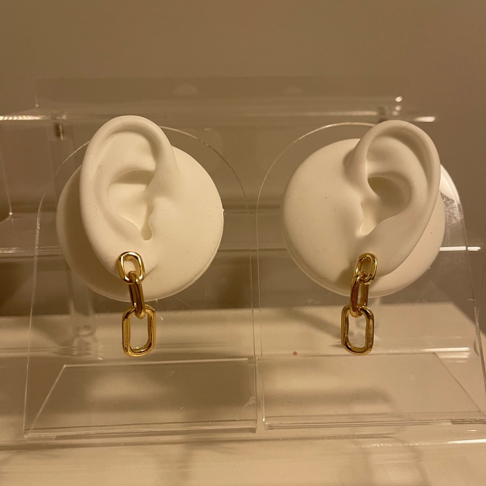 Gold Chain Earring